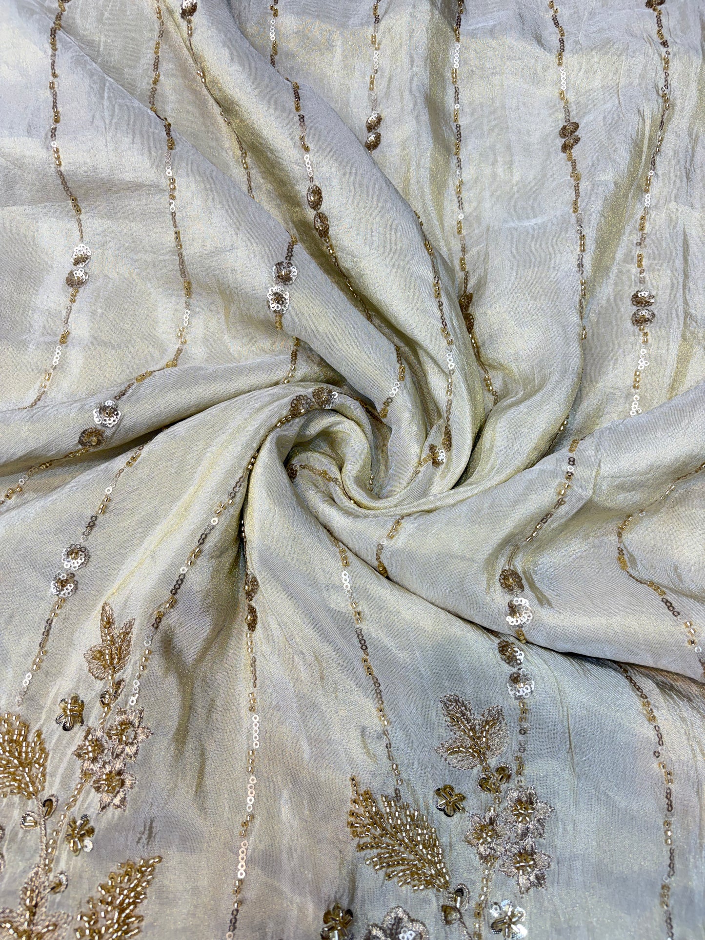 Premium Celestia Viscose Tissue Handwork Fabric 54inch width ( Dyble ) ✅