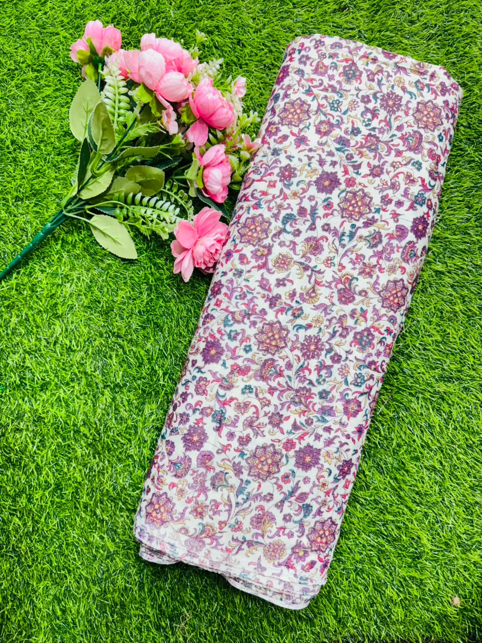 Premium Printed 100% pure cotton Width 44