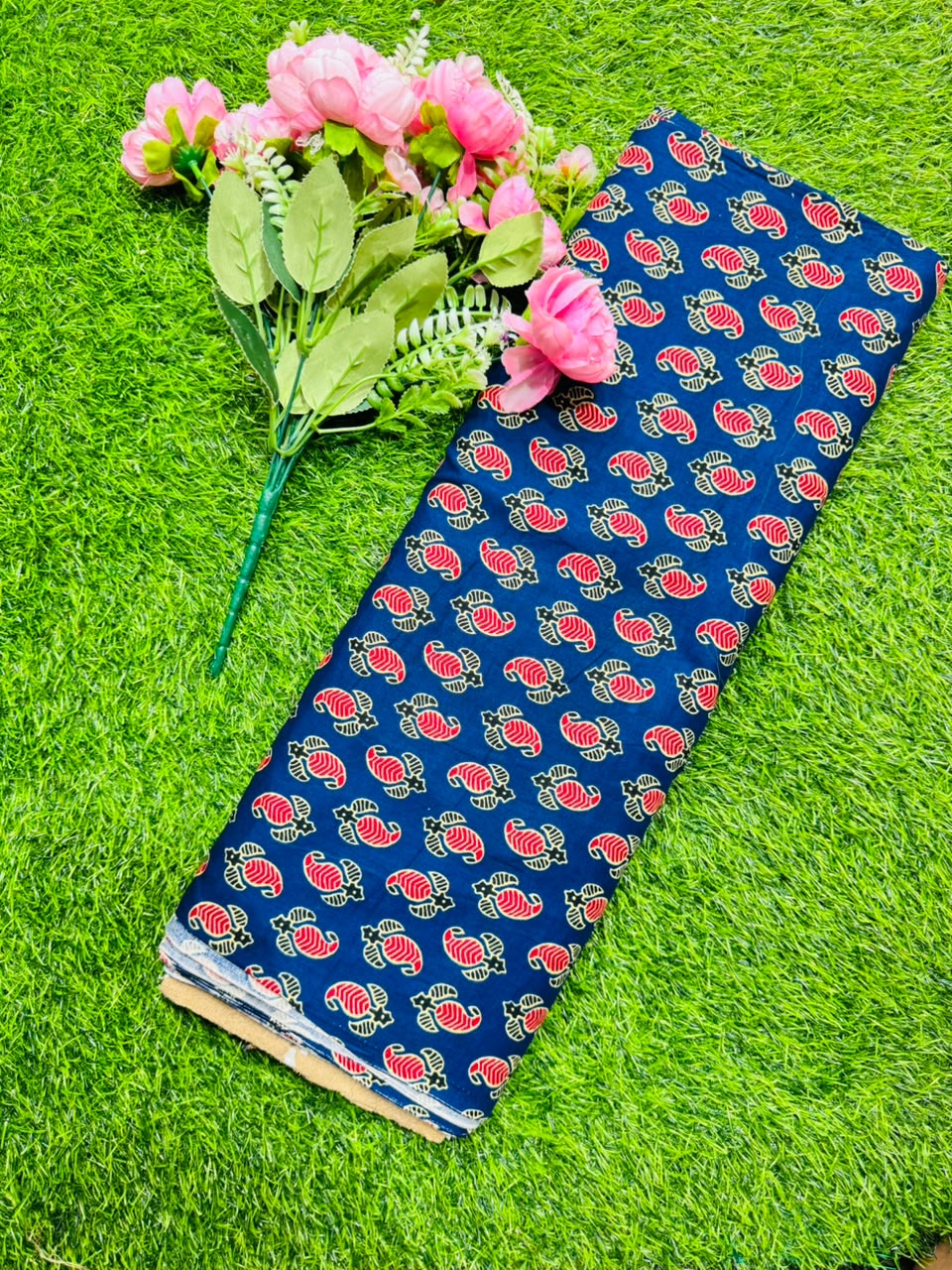 Premium Printed 100% pure cotton Width 44