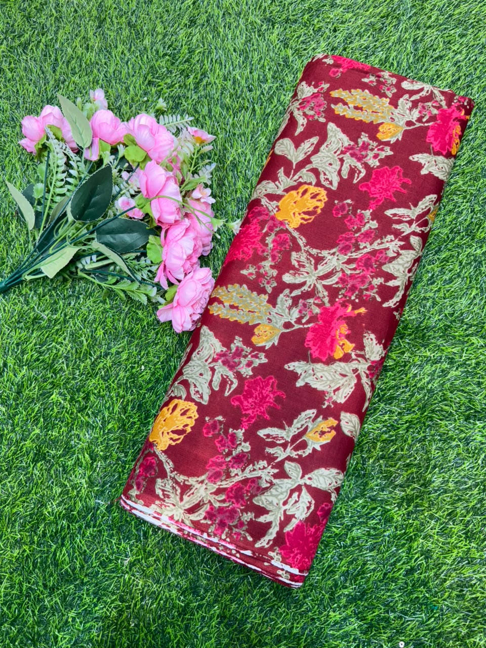 Premium Printed 100% pure cotton Width 44