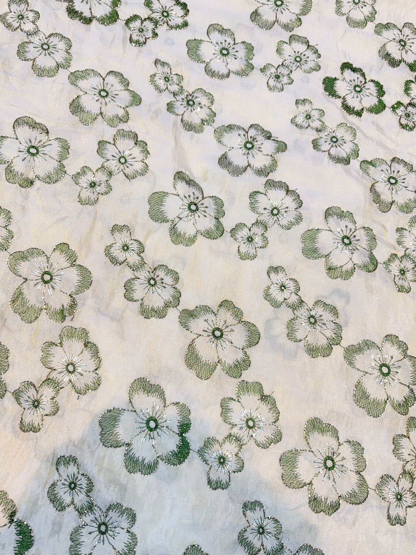 Dybale Luxury Floral Fabric – 44 Inches Width