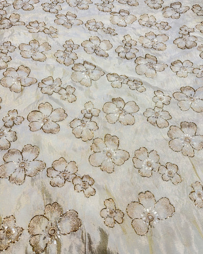 Dybale Luxury Floral Fabric – 44 Inches Width