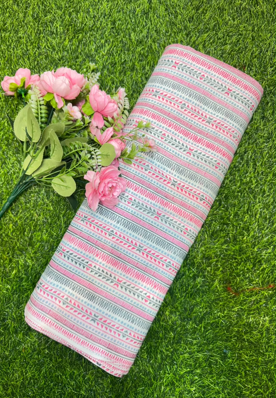 Premium Printed 100% pure cotton  Width 44